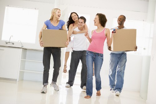 Professional removals team planning a move in Monument